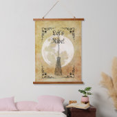 Whimsical Witchy Full Moon Hangend Wandkleed (Slaapkamer)