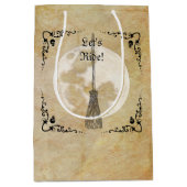 Whimsical Witchy Full Moon Medium Cadeauzakje (Voorkant)