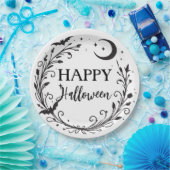 Whimsical Witchy Wiccan Kruid Magic Halloween Papieren Bordje (Feest)