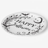 Whimsical Witchy Wiccan Kruid Magic Halloween Papieren Bordje (Gekanteld)