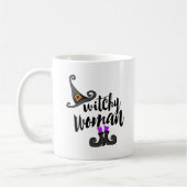 Whimsical Witchy Woman Halloween Koffiemok (Links)