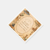 Whimsical Wizard Magic Baby Shower Servet (Hoek)