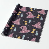 Whimsical Wizard Pet inpakpapier (Uitgerold)