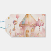 Whimsical wonder Candyland Cadeaulabel (Achterkant Horizontaal)