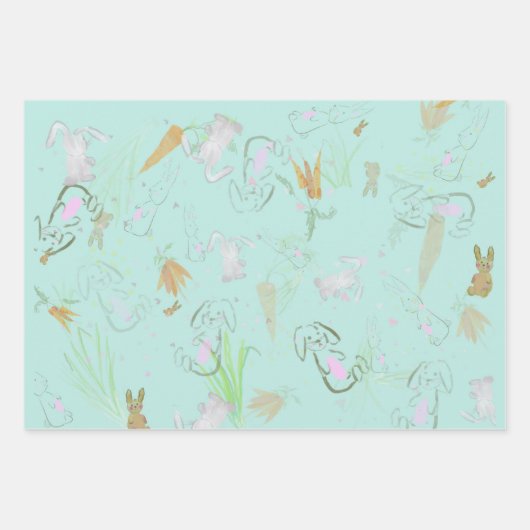 Whimsical Wonder Inpakpapier Vel (Voorkant 2)