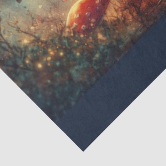 Whimsical Wonderland Alice Caterpillar Decoupage Tissuepapier (Detail)