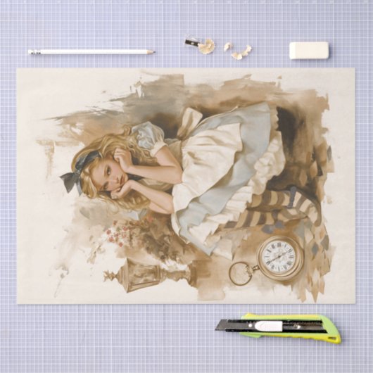 Whimsical Wonderland -  Alice Tissuepapier (Craft)