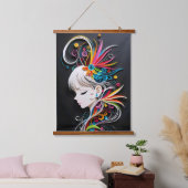 Whimsical Wonderland Hangend Wandkleed (Slaapkamer)
