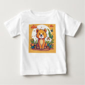 Whimsical Wonderland Kinderen Gedrukte Jurk (Voorkant)
