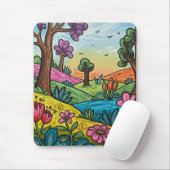 Whimsical Wonderland Muismat (Met muis)