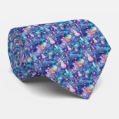 Whimsical Wonderland Necktie Stropdas (Opgerold)