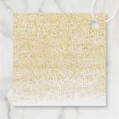 Whimsical Wonderland Tea Party Alice Konijn Bedankjes Labels (Achterkant)