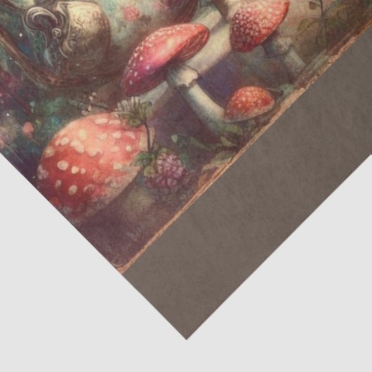 Whimsical Wonderland Tea Party Decoupage Tissuepapier (Detail)