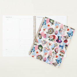 Whimsical Wonderland Watercolor Victoriaans Patroo Planner