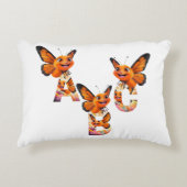 Whimsical Wonders ABC Butterfly Baby Pillow Accent Kussen (Voorkant)