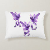 Whimsical Wonders ABC Butterfly Baby Pillow Accent Kussen (Voorkant)