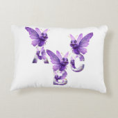 Whimsical Wonders ABC Butterfly Baby Pillow Accent Kussen (Achterkant)