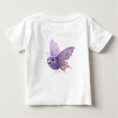 Whimsical Wonders Baby ABC T-shirt met korte mouwe (Achterkant)