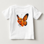 Whimsical Wonders Baby ABC T-shirt met korte mouwe (Achterkant)