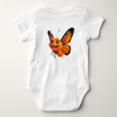 Whimsical Wonders Baby Bodysuit met korte mouwen (Achterkant)