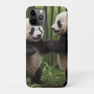 Whimsical Wonders: Baby-panda's spelen in het bos Case-Mate iPhone Case