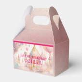 Whimsical Wonders Candyland ontwerp Favor Box Bedankdoosjes (Achterkant)