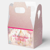 Whimsical Wonders Candyland ontwerp Favor Box Bedankdoosjes (Geopend)