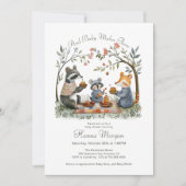 Whimsical Woodland Baby shower Kaart (Voorkant)