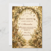Whimsical Woodland Boho Baby Shower Kaart (Voorkant)