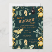 Whimsical Woodland Bug Forest Verjaardag Kaart (Voorkant)
