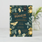Whimsical Woodland Bug Forest Verjaardag Kaart (Staand voorkant)