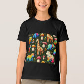 Whimsical Woodland Creatures Kinder T-shirt (Voorkant)