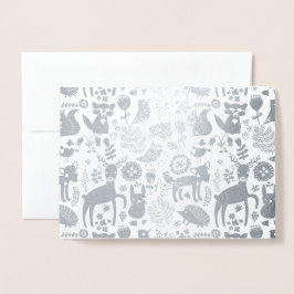 Whimsical Woodland creëert alle oevers Folie Kaarten