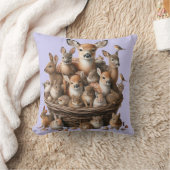 Whimsical Woodland Dreams Kwekerij Kussen (Deken)