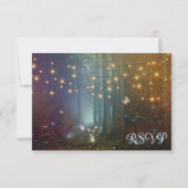 Whimsical Woodland Enchanted Forest Wedding RSVP (Voorkant)