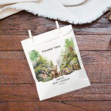 Whimsical Woodland Forest Animals Baby shower