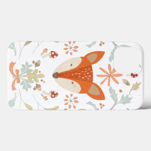 Whimsical Woodland Fox Case-Mate iPhone Case (Achterkant (horizontaal))