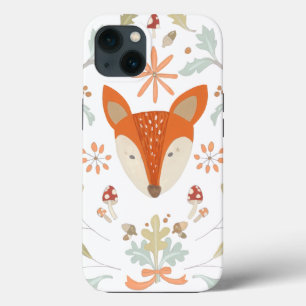 Whimsical Woodland Fox iPhone 13 Hoesje