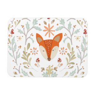 Whimsical Woodland Fox Magneet