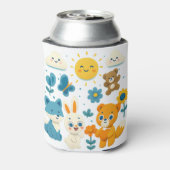 Whimsical Woodland Friends Can Cooler (Blikje Achterkant)