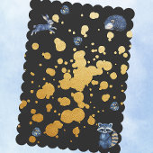 Whimsical Woodland Night: Een Baby is onderweg Kaart