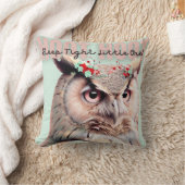 Whimsical Woodland Owl Sleep Tight Nursery Kussen (Deken)