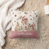 Whimsical Woodland Sierkussen Baby Nursery (Deken)