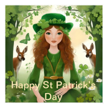 Whimsical Woodland St Patrick’s Day, St Patrick’s