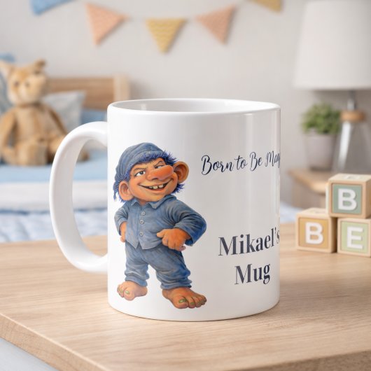 Whimsical Woodland Troll Find Your Magic Gift Koffiemok