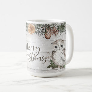 Whimsical Woodland Uilen Koffiemok