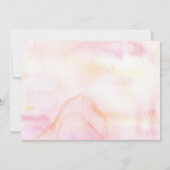 Whimsical Words | Foto-aankondiging van We Eloped Kaart (Achterkant)