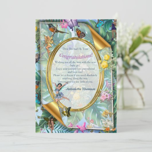 Whimsical World of Fairies & Tropical Birds (Staand voorkant)