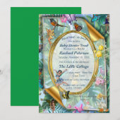 Whimsical World of Fairies & Tropical Birds Kaart (Voorkant / Achterkant)