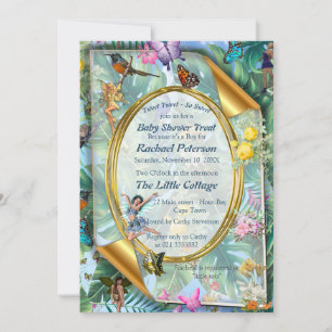Whimsical World of Fairies & Tropical Birds Kaart